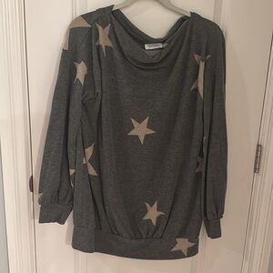 Pink Lily Star Sweater